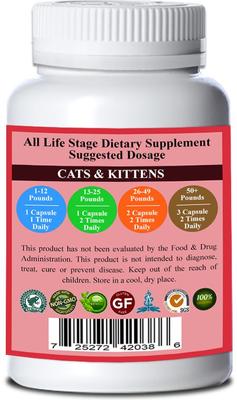 TURMERIC THE MAGNIFICENT Antioxidant, Immune & Whole Body Wellness Support * Cat Supplement, 150 coun