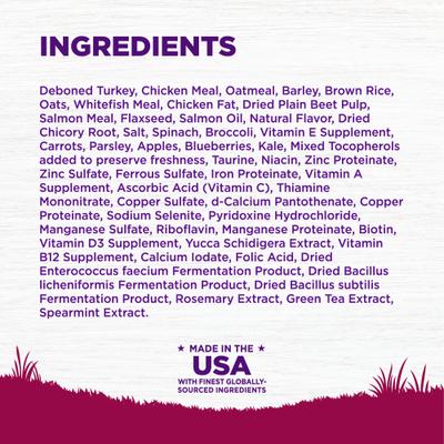 Paquete: Alimento seco para perros Wellness Small Breed Complete Health Puppy con receta de harina de pavo, avena y salmón, bolsa de 4 lb + Alimento enlatado para perros Wellness Complete Health Just for Puppy, 12.5 oz, caja de 12