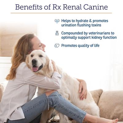 Rx Renal Capsules Kidney Supplement for Dogs, 120 count