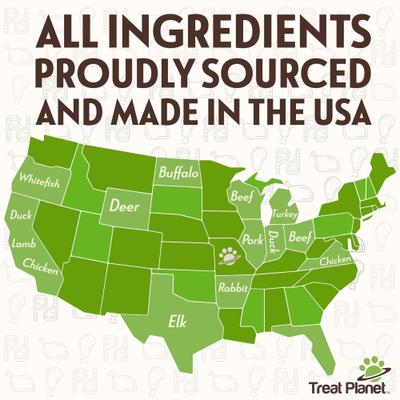 Deluxe Hide-Free Long-Lasting 7" Lamb Recipe Dog Chew