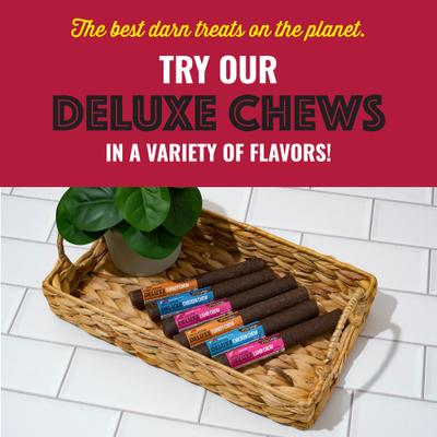 Deluxe Hide-Free Long-Lasting 7" Lamb Recipe Dog Chew