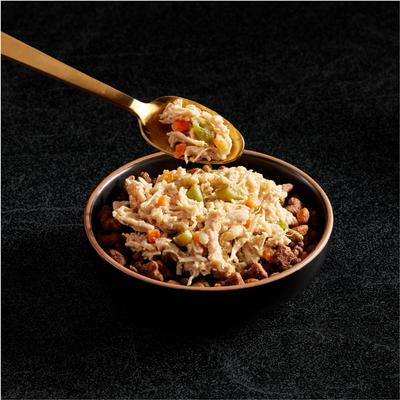 Wholesome Bowls Chicken, Carrots, Barley & Green Beans Recipe Small Breed Adult Wet Dog Food, 3-oz tray, case of 10