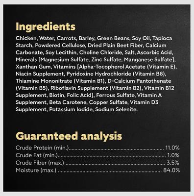 Wholesome Bowls Chicken, Carrots, Barley & Green Beans Recipe Small Breed Adult Wet Dog Food, 3-oz tray, case of 10