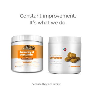 Turmeric & Curcumin Chicken Flavored Dog Supplement, 90 count