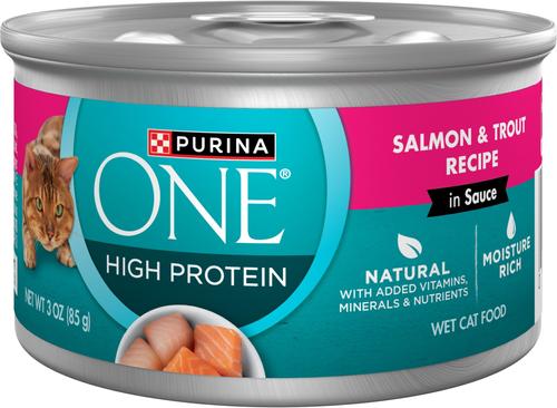 Natural Chicken in Gravy High Protein Wet Cat Food, 3-oz can, case of 24