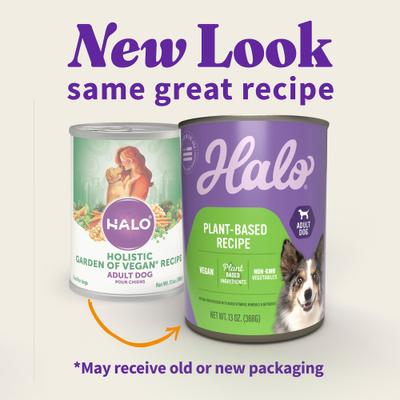 Holistic Garden of Vegan Recipe Adult Canned Dog Food, 13-oz, case of 12