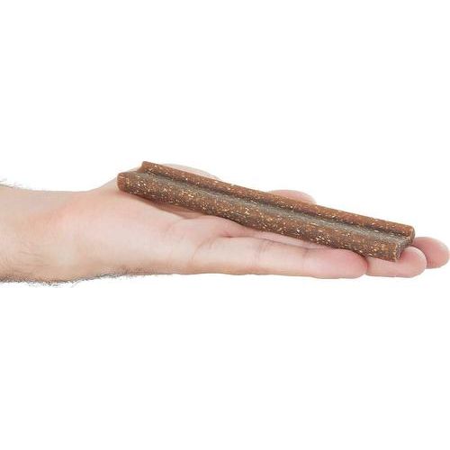 Paquete: Virbac C.E.T. VeggieDent Fr3sh - Masticables para perros para el control del sarro + Juguete masticable Benebone Multipack resistente