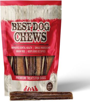 Jumbo 6-in Bully Sticks Dog Treats, 3 count
