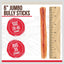 Jumbo 6-in Bully Sticks Dog Treats, 3 count