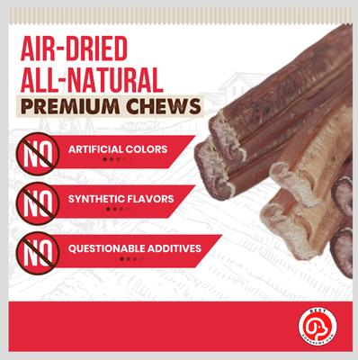 Jumbo 6-in Bully Sticks Dog Treats, 3 count