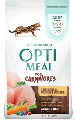 Grain-Free Chicken & Veggies Recipe Dry Cat Food, 8.8-lb bag