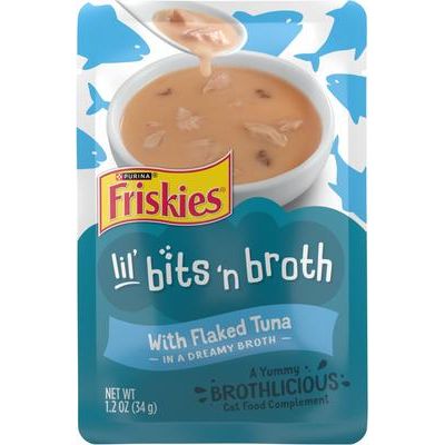 Lil Slurprises con camarones de agua salada en salsa Dreamy, aderezo para comida húmeda para gatos, bolsa de 1.2 oz, caja de 16