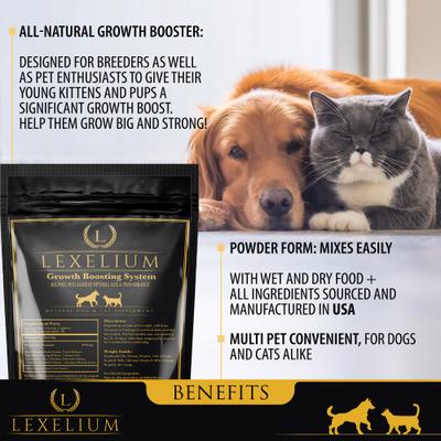 Growth Boosting System Dog & Cat Supplement, 7-oz bag