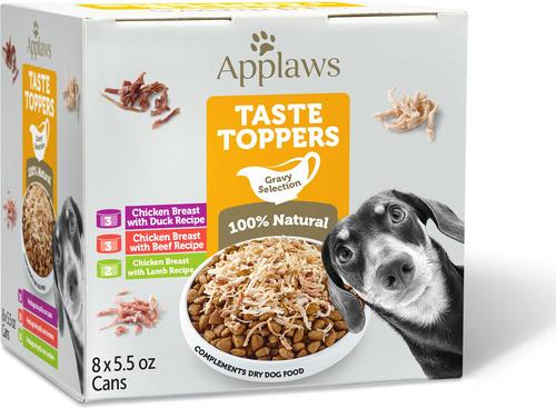 Taste Toppers Chicken Gravy Selection Natural Wet Dog Food, 5.5-oz can, case of 8