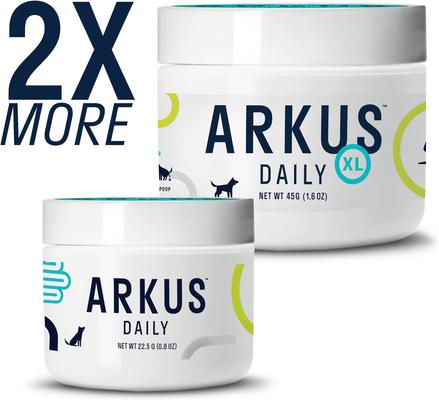 Daily X-Large All-Natural Probiotic Digestive Dog Supplement, 1.6-oz jar