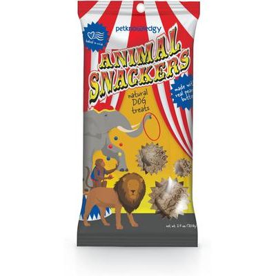 Snack Pack de golosinas de mantequilla de maní para perros, bolsa de 2.5 oz, caja de 8