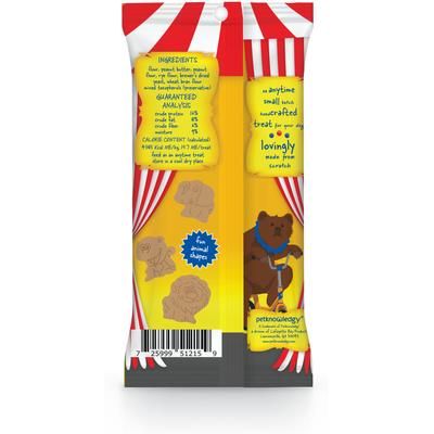 Snack Pack de golosinas de mantequilla de maní para perros, bolsa de 2.5 oz, caja de 8