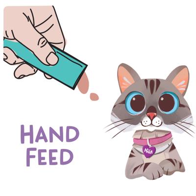 Mousse Tuna Recipe Grain-Free Lickable Cat Treats, 0.5-oz tube, case of 4