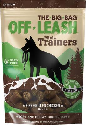 Mini Trainers Grilled Chicken Soft & Chewy Dog Treats, 5-oz pouch