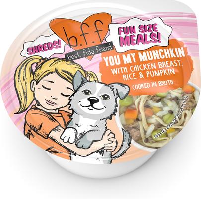 Best Fido Friend Fun Size Meals You My Munchkin Wet Dog Food, 2.75-oz cup, case of 12