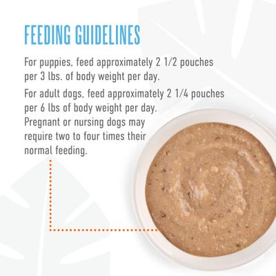 Baby Mousse for Puppies Grain-Free, Beef, Beef Liver & Pumpkin Recipe Wet Dog Food, 3-oz pouch, case of 12