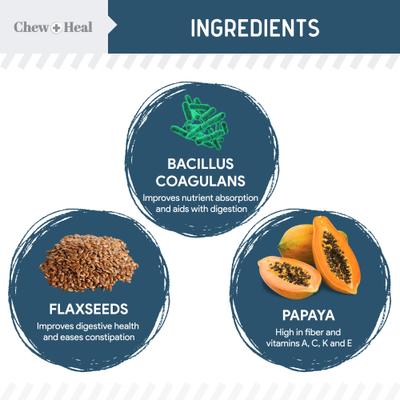 MaxProtect Digestive & Scoot + Heal Bowel Health & Digestive Support Soft Chew Supplement for Dogs, 240 count