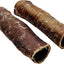 Tubo traqueal de carne de res entera de 6 pulgadas envuelto con golosinas masticables naturales para perros Gullet Crunchy Duo, 6 unidades