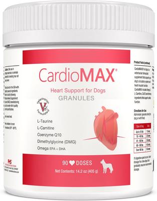 Heart Support Granules Supplement for Dogs, 90 Doses