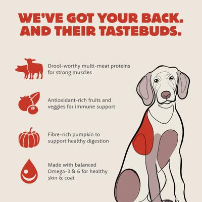 Farmstead Feast Adult Dry Dog Food, 5-lb bag