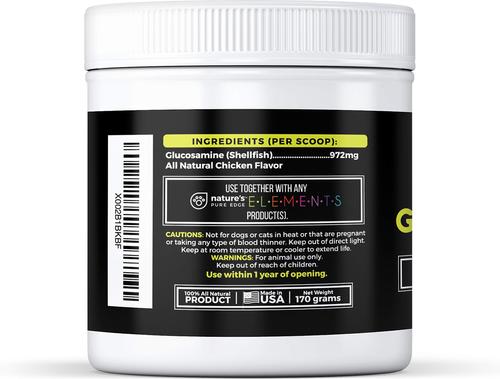 Glucosamine Chicken Flavored Dog & Cat Supplement, 6-oz jar