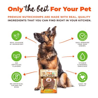 Chicken Flavor Ears Dog Treats, 10 count