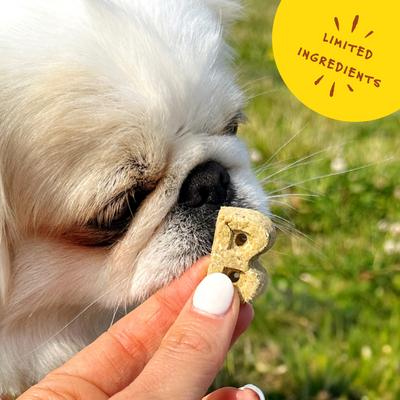 Oven Baked Wheat-Free Pb + Banana Recipe Dog Treats, 14-oz box