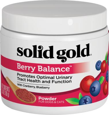 Berry Balance Cranberry Urinary Tract Health Powder Supplement for Dogs & Cats, 3.5-oz jar