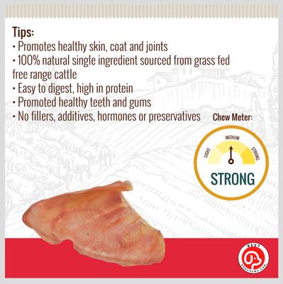 Treats Pig Ears Dog Treats, 6 count
