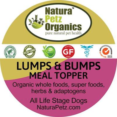 Lumps & Bumps Turkey Flavored Powder Skin & Coat Supplement for Dogs, 4-oz tin