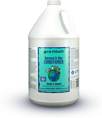 Oatmeal & Aloe Dog & Cat Conditioner, Vanilla & Almond, 128-fl oz bottle
