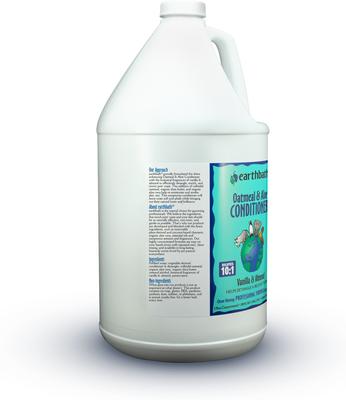 Oatmeal & Aloe Dog & Cat Conditioner, Vanilla & Almond, 128-fl oz bottle