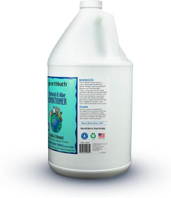 Oatmeal & Aloe Dog & Cat Conditioner, Vanilla & Almond, 128-fl oz bottle