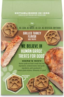 Galletas crujientes de pavo a la parrilla para perros, caja de 14 oz