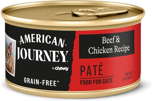 Pate Poultry & Beef Variety Pack Grain-Free Canned Cat Food, 3-oz, case of 48