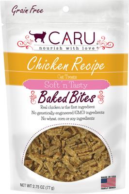 Soft 'n Tasty Baked Bites Salmon Recipe Grain-Free Cat Treats, 2.75-oz bag