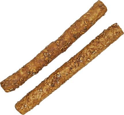 Nothin' to Hide Large Roll 10-inch Granola Flavor Dog Chews, 2 count