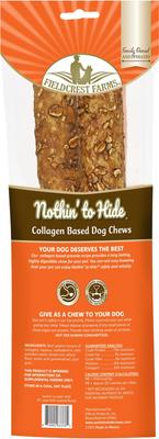 Nothin' to Hide Large Roll 10-inch Granola Flavor Dog Chews, 2 count