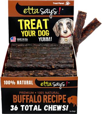 Premium 4" Beef Recipe Crunchy Dog Chews, 36 count