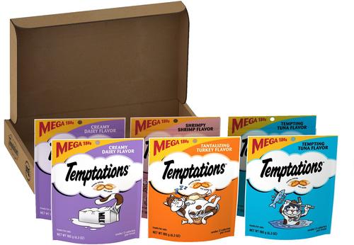 Classic Tempting Tuna Flavor Soft & Crunchy Cat Treats, 3-oz bag