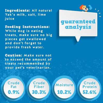 Himalayan Yak Cheese Dog Treat, 4-oz bag