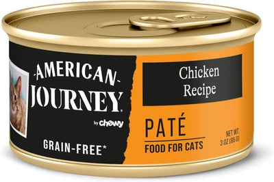 Pate Chicken Recipe Grain-Free Canned Cat Food, 3-oz can, case of 24
