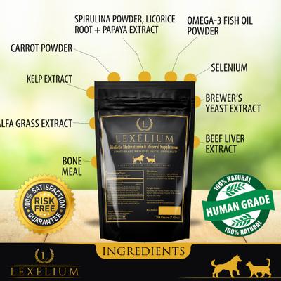 Holistic Multivitamin & Mineral Supplement Dog & Cat Supplement, 7-oz bag