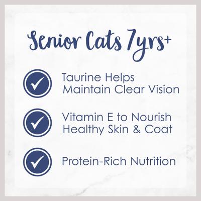 Senior 7+ Chicken, Beef & Tuna Feasts Variety Pack Canned Cat Food, 3-oz can, case of 24