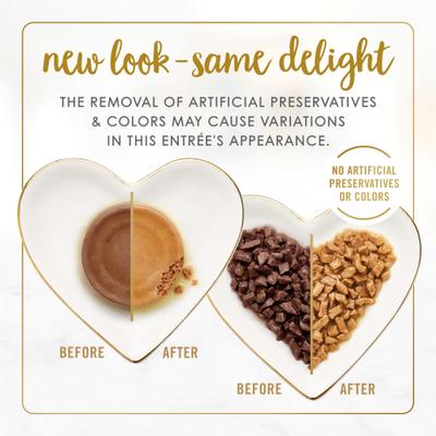 Senior 7+ Chicken, Beef & Tuna Feasts Variety Pack Canned Cat Food, 3-oz can, case of 24